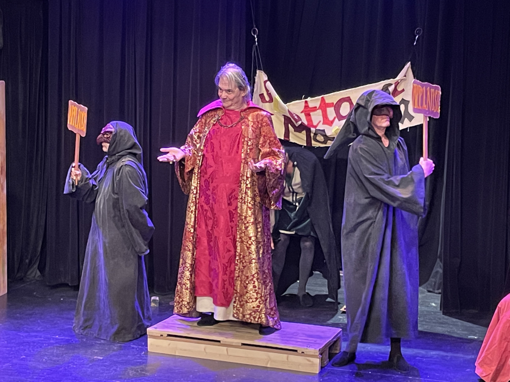 Volpone en Scoto de Mantua