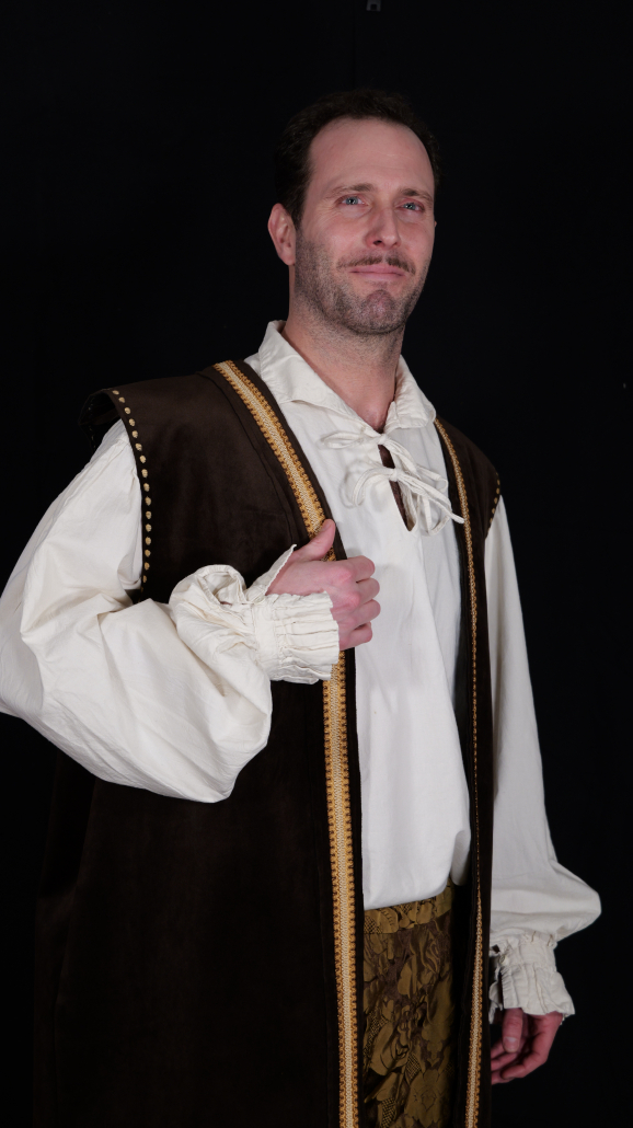 Boris Ravaine dans le rôle de Bassanio Le Marchand de Venise