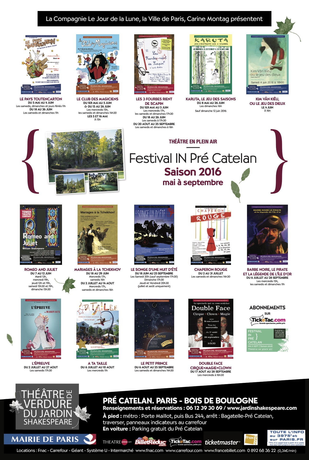 Festival IN-Pré Catelan 2016