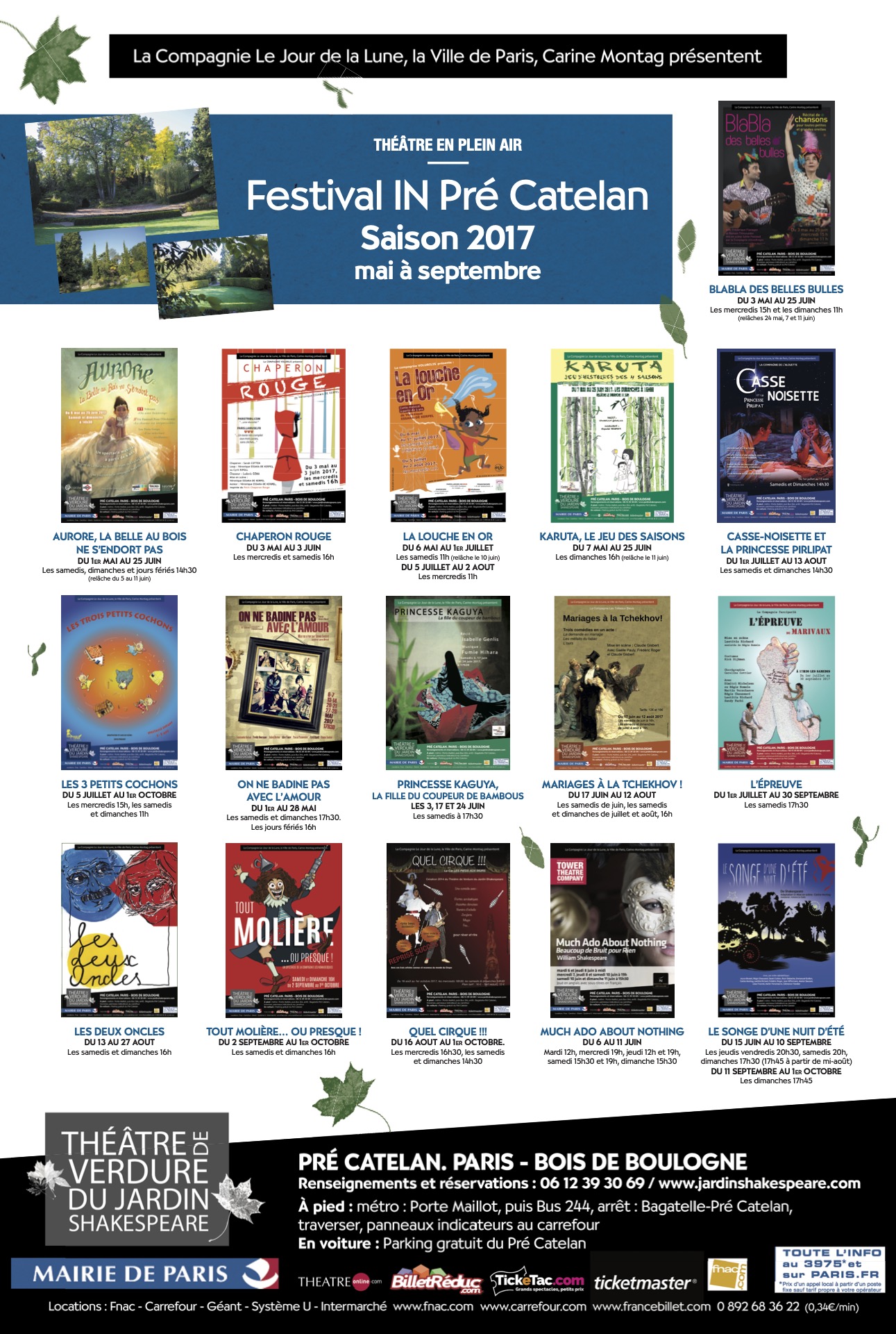 Festival IN-Pré Catelan 2017