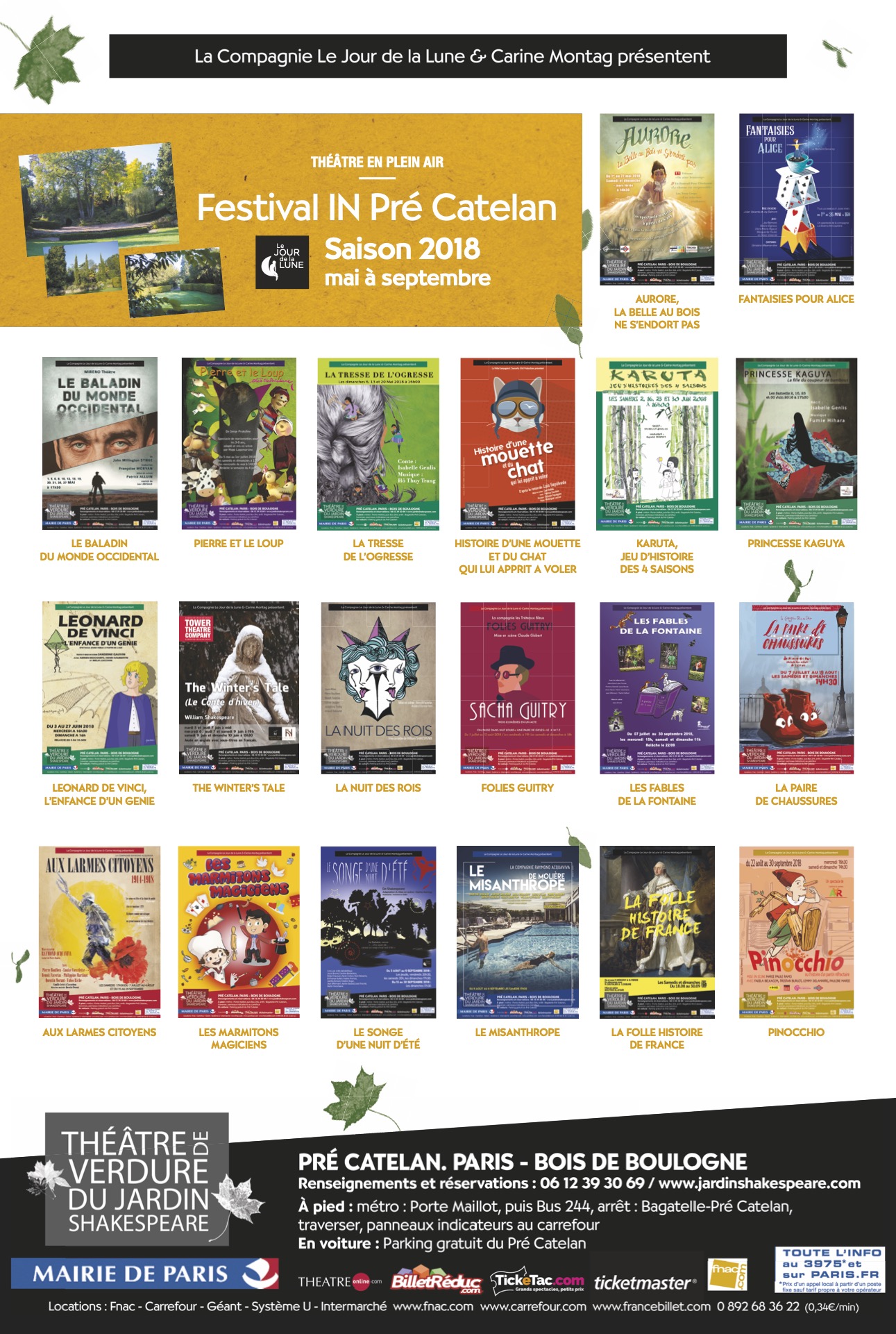 Festival IN-Pré Catelan 2018