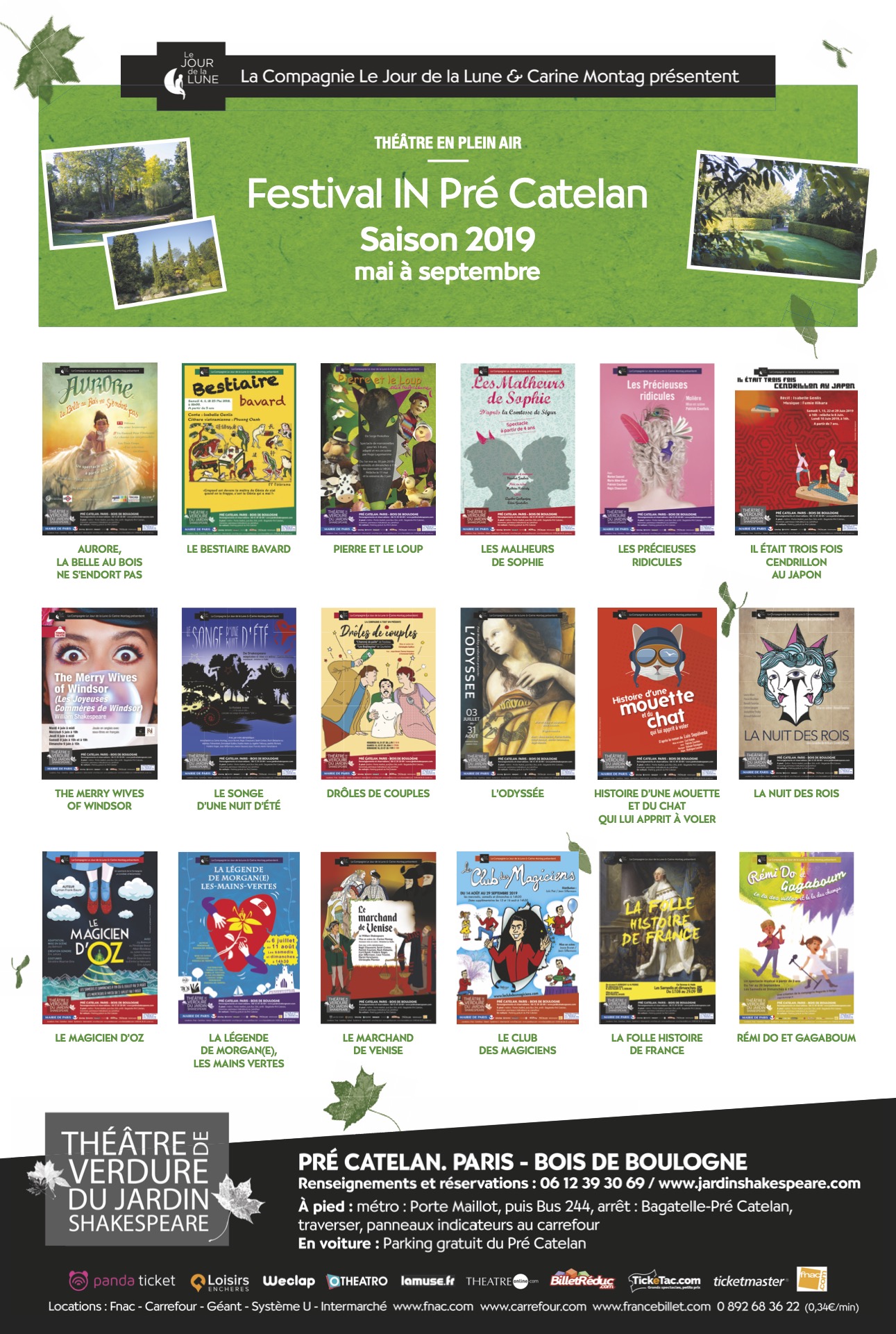 Festival IN-Pré Catelan 2019