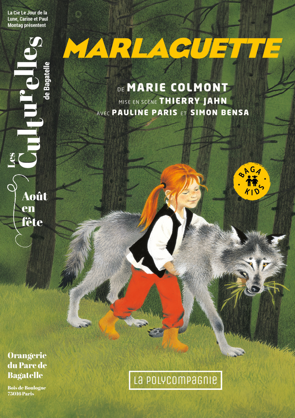 Marlaguette, avec Simon Bensa et Pauline Paris